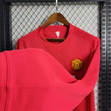 07-08 Manchester United Champions League version home Long Sleeve