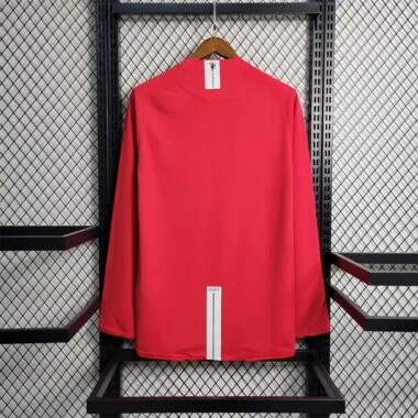 07-08 Manchester United Champions League version home Long Sleeve