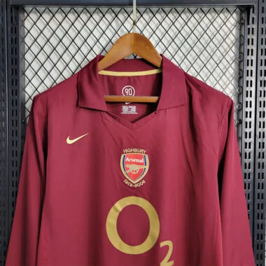 05-06 Arsenal home long sleeve