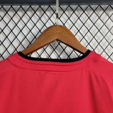02-04 Camisola de manga comprida do Manchester United para jogar em casa