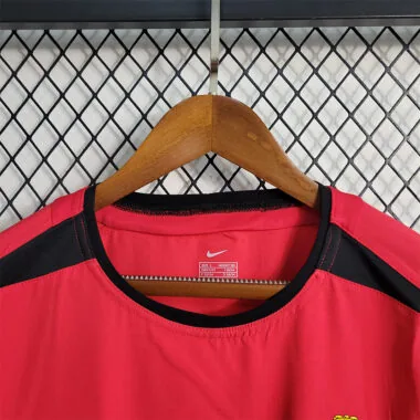 02-04 Camisola de manga comprida do Manchester United para jogar em casa