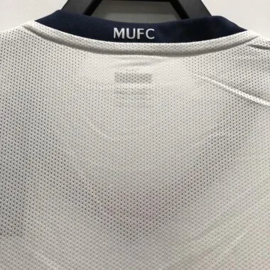 08-09 Manchester United away white UCL final long sleeve