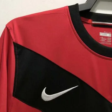 Camisa de manga comprida do Manchester United (jogo em casa) 09-10
