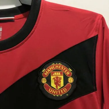 Camisa de manga comprida do Manchester United (jogo em casa) 09-10