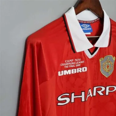 99-00 Manchester United home long sleeve