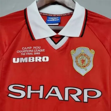 99-00 Manchester United home long sleeve