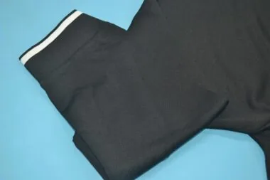 00-02 Camisola preta de manga comprida do Manchester United para jogos fora de casa