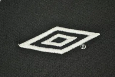 00-02 Camisola preta de manga comprida do Manchester United para jogos fora de casa