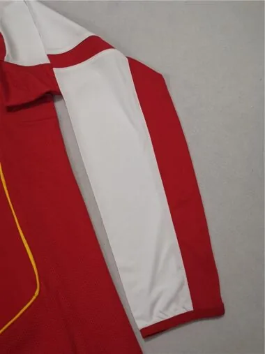04-05 Camisola vermelha de manga comprida do Arsenal (jogo em casa)