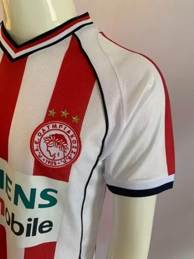 01-02 Olympiacos home retro Jersey