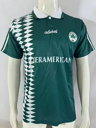 Camisola de futebol retro do Panathinaikos (jogos em casa) de 95-96