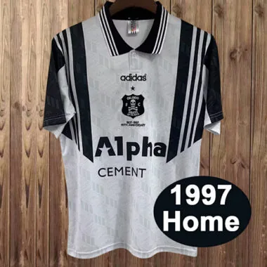 Camisola retro de jogo em casa do Orlando Pirates de 1997