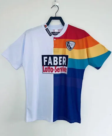 Camisa retro de casa do Bochum de 97-99