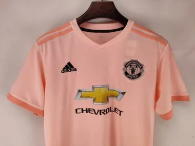 18-19 Manchester United away pink retro jersey