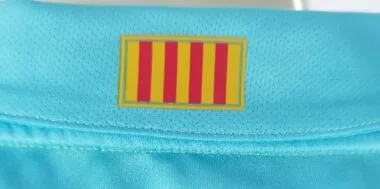07-08 Barcelona away blue retro jersey