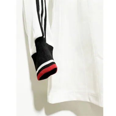 82-83 Manchester United away white long sleeve retro jersey