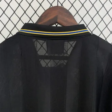 93-94 Manchester United away black long sleeve retro jersey