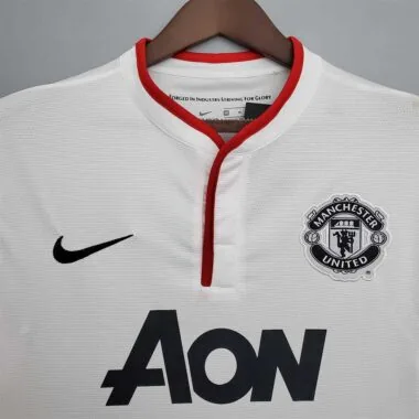 13-14 Camiseta blanca de visitante del Manchester United