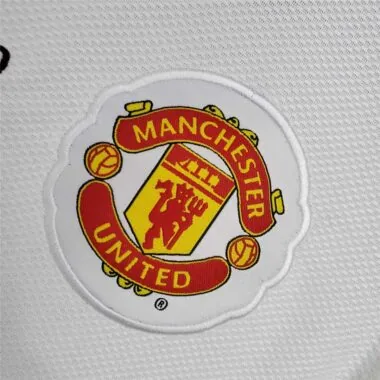 08-09 Manchester United away white Champions League