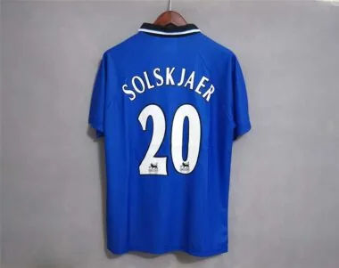 96-98 Manchester United third away blue