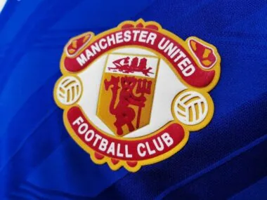 86-88 Manchester United away blue player version