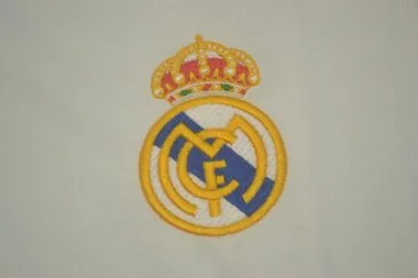 2001 Real Madrid home long sleeve