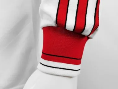 86-88 Manchester United away white away long sleeve