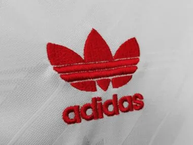 86-88 Manchester United away white away long sleeve