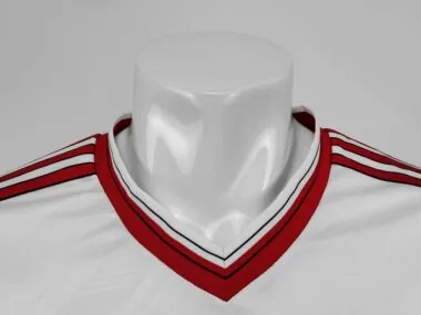 86-88 Manchester United away white away long sleeve