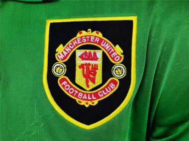 Camisa de manga comprida do Manchester United (jogo fora de casa) de 92-94