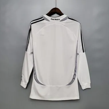 06-07 Real Madrid thuisshirt met lange mouwen