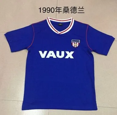 1990 Sunderland away blue