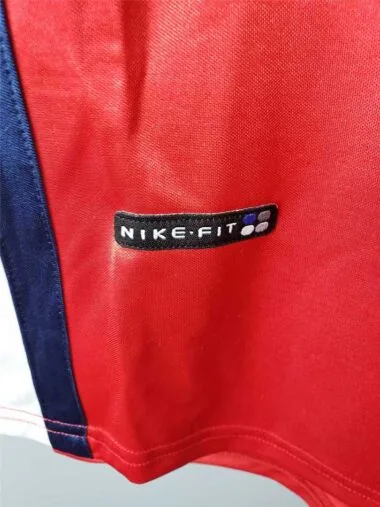 Maillot rouge domicile de l'Arsenal 98-99