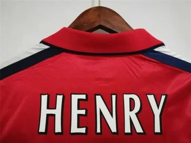 00-01 Maillot rouge domicile de l'Arsenal