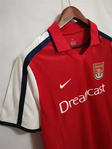 00-01 Maillot rouge domicile de l'Arsenal