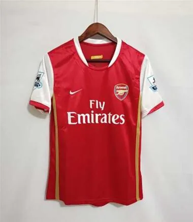 06-07 Maglia rossa da casa dell'Arsenal