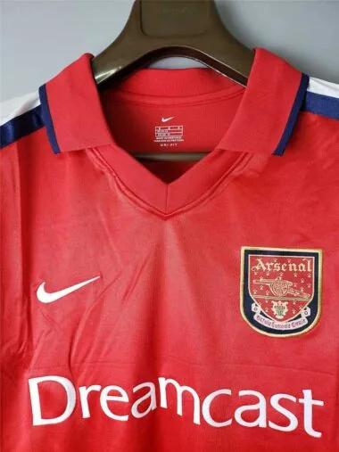00-01 Arsenal home long sleeve