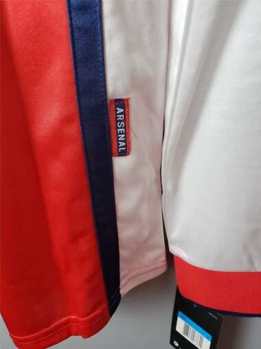 98-99 Arsenal thuisshirt met lange mouwen