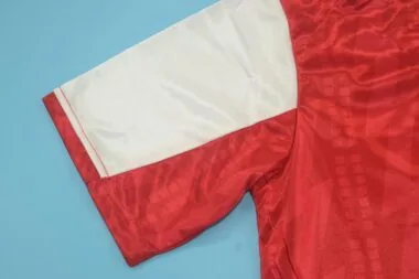 Maillot rouge domicile d'Arsenal 94-95