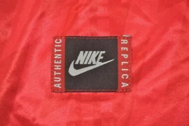 Maillot rouge domicile d'Arsenal 94-95
