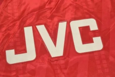 Maillot rouge domicile d'Arsenal 94-95
