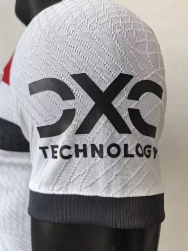 Camiseta del Manchester United, tercera versión para visitante, color blanco, para jugador (talla 24-25)