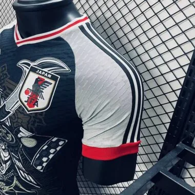 Camisola da seleção japonesa de 2024, edição especial preta, versão para jogadores