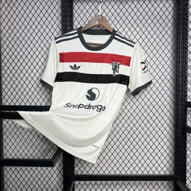 24-25 Manchester United third away white Jersey