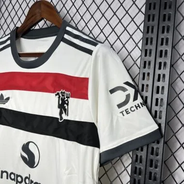 24-25 Manchester United third away white Jersey