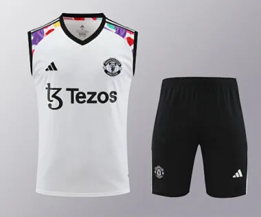 23-24 Manchester United white vest suit