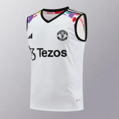 23-24 Manchester United white vest suit