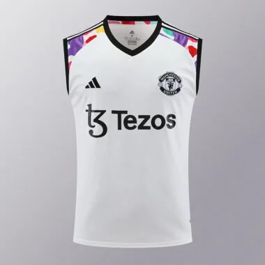23-24 Manchester United white vest suit