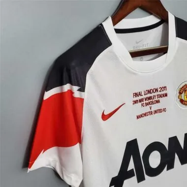 10-11: El Manchester United en la Liga de Campeones, en el partido fuera de casa