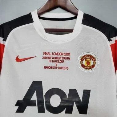 10-11: El Manchester United en la Liga de Campeones, en el partido fuera de casa